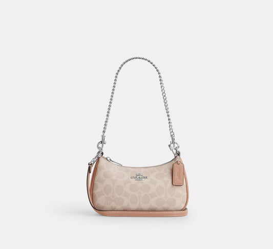 Teri Mini Crossbody Bag In Pretty Signature Canvas